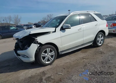 2013 Mercedes-Benz Ml 350 Bluetec 4Matic from USA, damaged, VIN 4JGDA2EB0DA201610